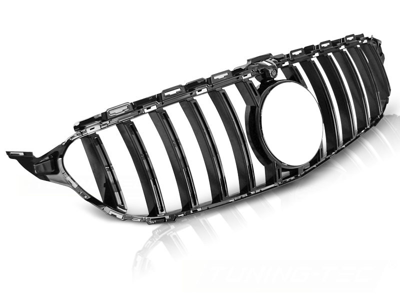 Grill geschikt voor Mercedes W205 vanaf 2018 sport glanzend zwart