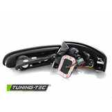 Achterlichten geschikt voor Seat Ibiza 6L 04.02-08 zwart