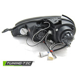 Koplampen dual halo rims geschikt voor Mazda MX5 01-05 Angel Eyes zwart