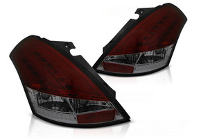 Achterlichten geschikt voor Suzuki Swift V 10-17 rood smoke