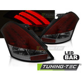 Achterlichten geschikt voor Suzuki Swift V 10-17 rood smoke