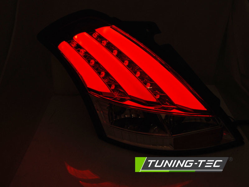 Achterlichten geschikt voor Suzuki Swift V 10-17 rood smoke