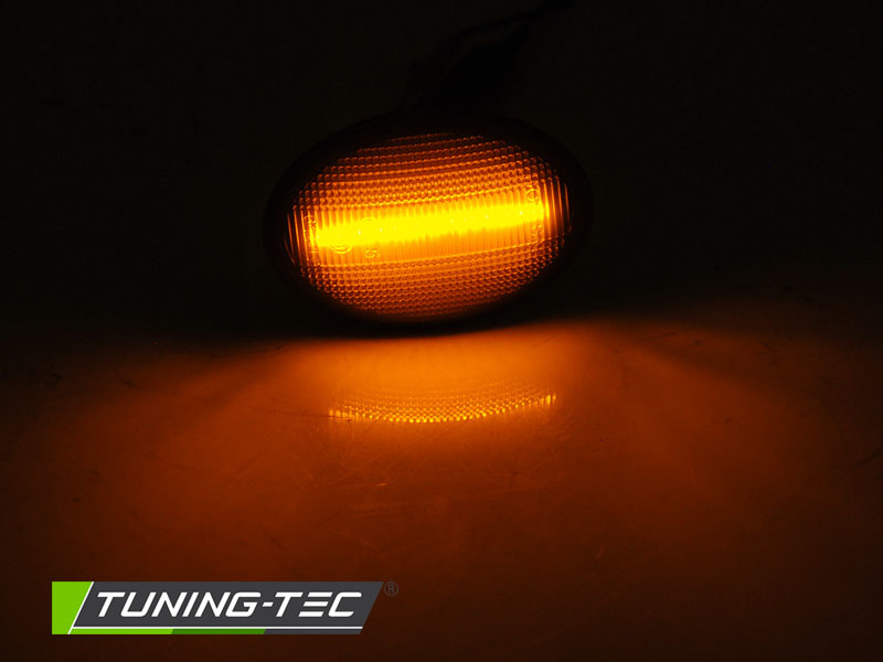 Zijkant knipperlichten geschikt voor Mini Cooper R56/R57/R58/R59 06-14 smoke LED