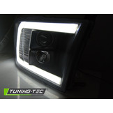 Koplampen met parkeerlicht geschikt voor Dodge Ram 09-18 zwart