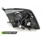 Koplampen met parkeerlicht geschikt voor Dodge Ram 09-18 zwart