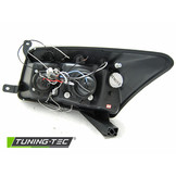 Koplampen dual halo rims geschikt voor Dodge Caliber 06-12 Angel Eyes zwart