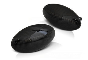 Zijkant knipperlichten geschikt voor Suzuki Grand Vitara, Swift, SX4, Jimny, Opel Agila LED smoke