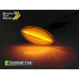 Zijkant knipperlichten geschikt voor Suzuki Grand Vitara, Swift, SX4, Jimny, Opel Agila LED smoke