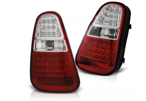 Achterlichten geschikt voor Mini Cooper R50/R52/R53 04-06 rood wit