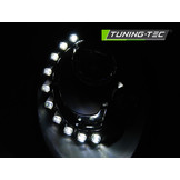 Koplampen met parkeerlicht geschikt voor VW New Beetle 06-12 zwart