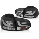 Achterlichten geschikt voor VW Golf 6 10.08-12 zwart