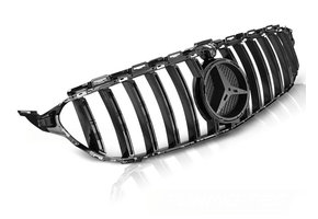 Grill geschikt voor Mercedes W205 14-18 sport glanzend zwart