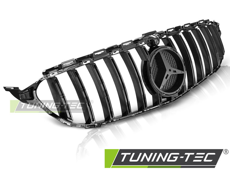 Grill geschikt voor Mercedes W205 14-18 sport glanzend zwart