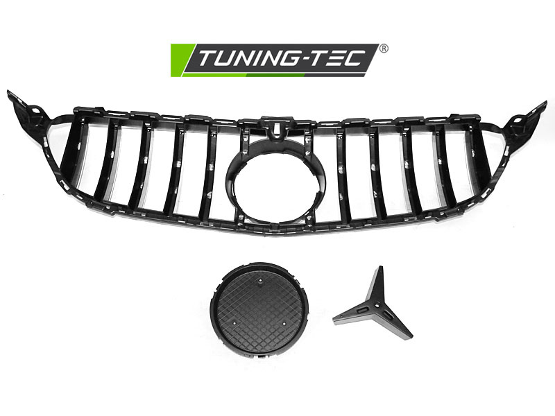 Grill geschikt voor Mercedes W205 14-18 sport glanzend zwart