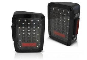 Achterlichten geschikt voor Chrysler Jeep Wrangler JK 07-18 zwart