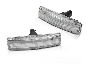 Zijkant knipperlichten geschikt voor Land Rover Range Sport 05-12 wit LED