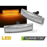 Zijkant knipperlichten geschikt voor Land Rover Range Sport 05-12 wit LED