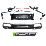 Achterbumper geschikt voor Mercedes S-Klasse W222 vanaf 2018 - sport PDC