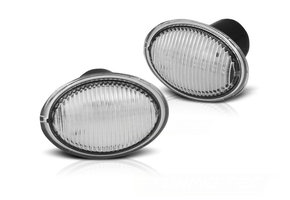 Zijkant knipperlichten geschikt voor Fiat 500 07-, Ford KA 08-, Lancia Ypsilon 04- wit LED