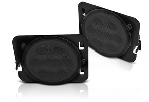 Zijkant knipperlichten geschikt voor Chrysler Jeep Wrangler JK 07-18 LED smoke