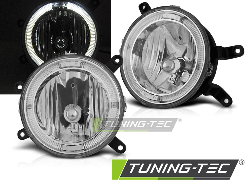 Mistlampen geschikt voor Ford Mustang 04-09 Angel Eyes chroom
