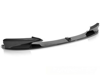 Voorspoiler geschikt voor BMW F30/F31 vanaf 2011 performance stijl glanzend zwart