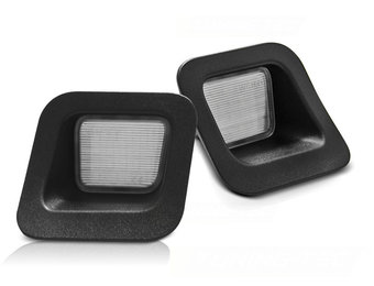 Kentekenverlichting LED geschikt voor Dodge Ram 03-18 wit LED