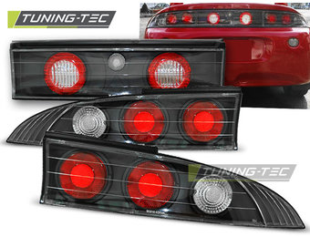 Achterlichten geschikt voor Mitsubishi Eclipse 06.95-12.98 zwart