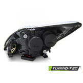 Koplampen met parkeerlicht geschikt voor Ford Focus II 02.08-10 Angel Eyes CCFL zwart