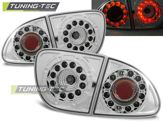 Achterlichten chroom geschikt voor Seat Leon 04.99-08.04