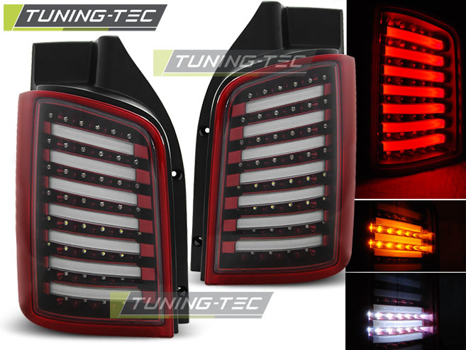 Achterlichten rood wit geschikt voor VW T5 04.03-09/10-15