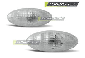 Zijkant knipperlichten geschikt voor Opel Vectra B 10.95-03.02 wit