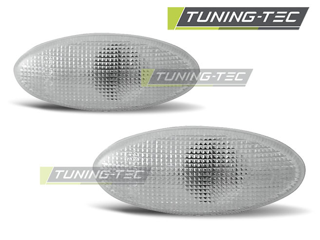 Zijkant knipperlichten geschikt voor Opel Vectra B 10.95-03.02 wit