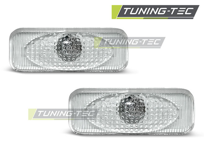 Zijkant knipperlichten geschikt voor Opel Omega B 03.94-09.99 wit