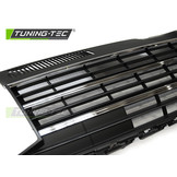 Grill geschikt voor VW T6 15-19 chroom zwart
