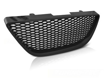 Grill geschikt voor Seat Ibiza 6J 08-12 honingraat design zwart