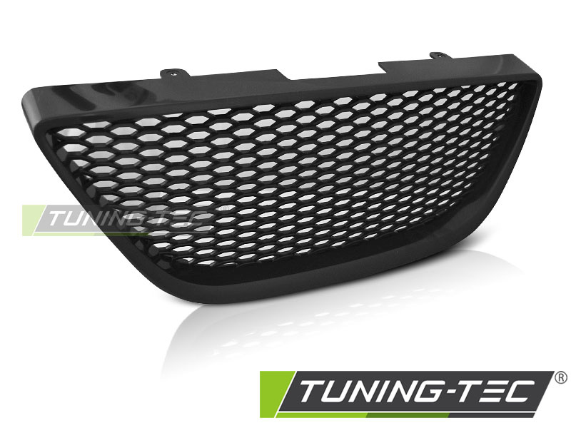 Grill geschikt voor Seat Ibiza 6J 08-12 honingraat design zwart