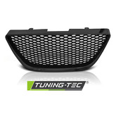 Grill geschikt voor Seat Ibiza 6J 08-12 honingraat design zwart