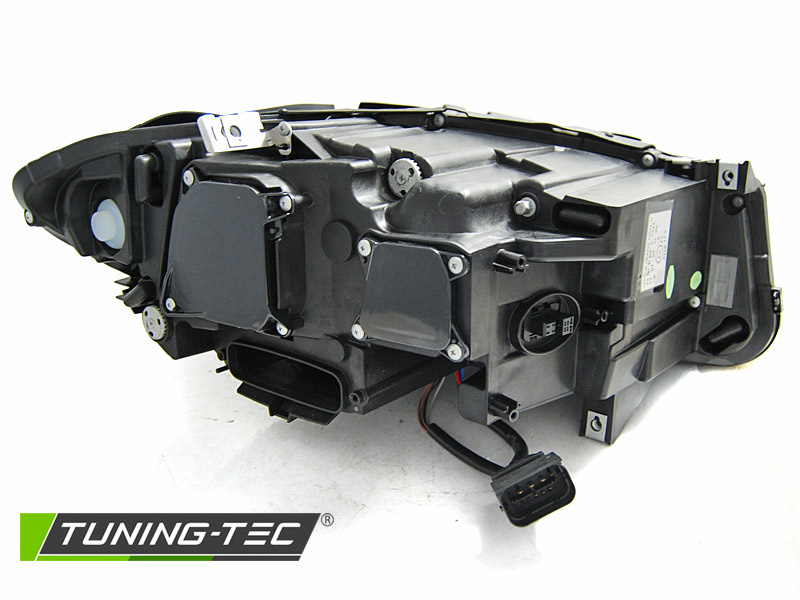 Koplampen Xenon geschikt voor BMW F10/F11 10-13 Angel Eyes zwart