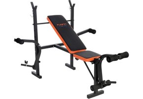 Halterbank verstelbaar sportbank trainingsbank