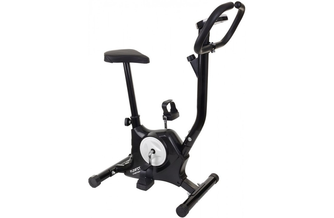 Hometrainer fiets - zwart - mechanische weerstand