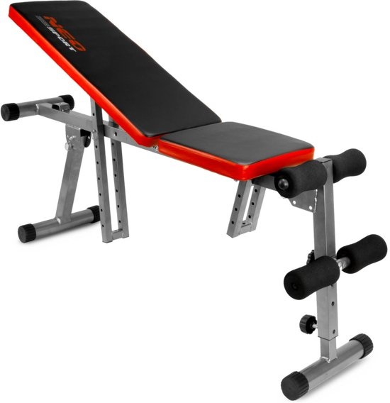 Sportbank - opklapbaar - multifunctioneel - volledig instelbaar