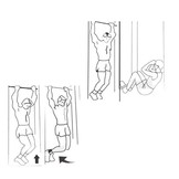 Optrekstang deur 80 tot 130 cm – tot 200 kg