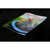 Trampoline 490 cm - met net en ladder - blauw - 16 Ft