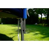 Trampoline 490 cm - met net en ladder - blauw - 16 Ft