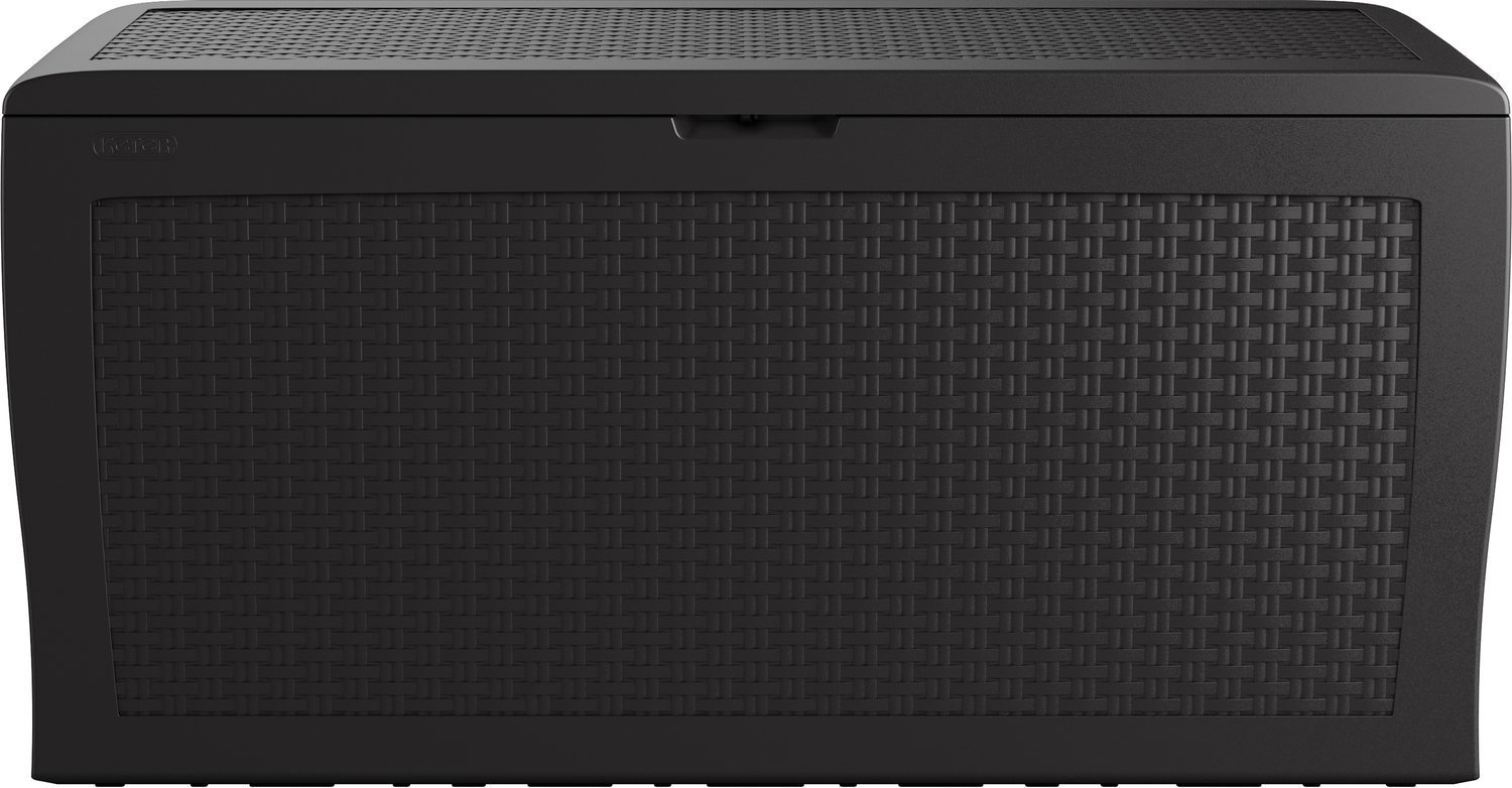 Tuinbox Rattan Look Box 270L grafiet