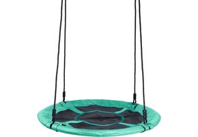 Nestschommel 110 cm - Oxford Polyester groen - tot 150 kg