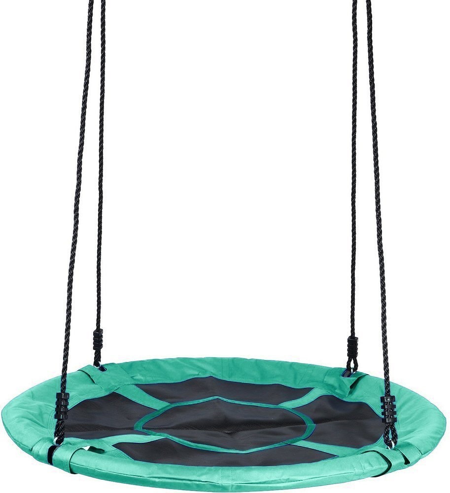 Nestschommel 110 cm - Oxford Polyester groen - tot 150 kg