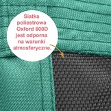 Nestschommel 110 cm - Oxford Polyester groen - tot 150 kg