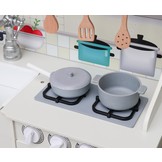 Houten kinderkeuken - LED-verlichting - 96x30x103 cm